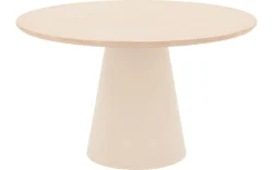 Goossens Eettafel Stone, Rond 130 x 130 cm
