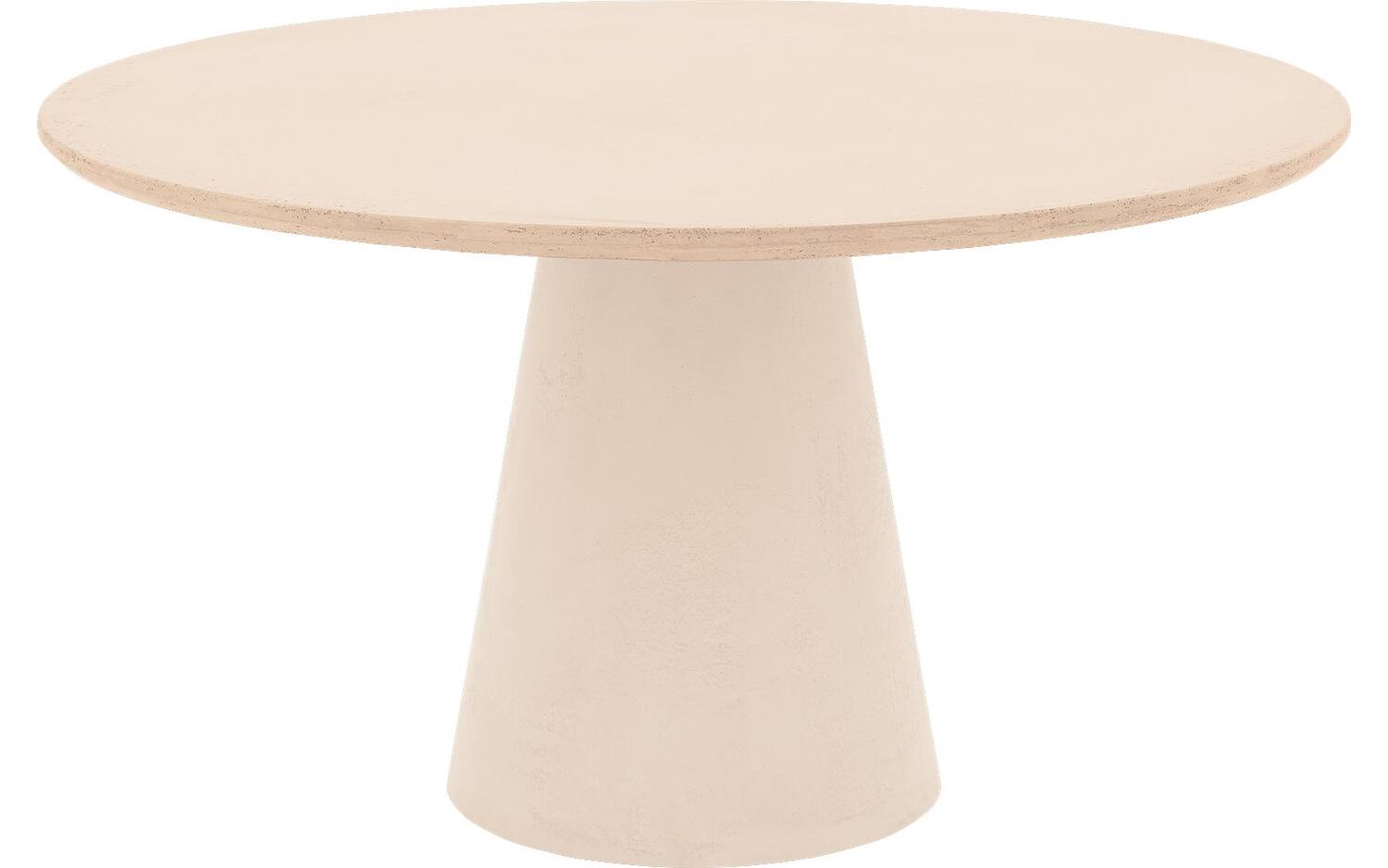 Goossens Eettafel Stone, Rond 140 x 140 cm