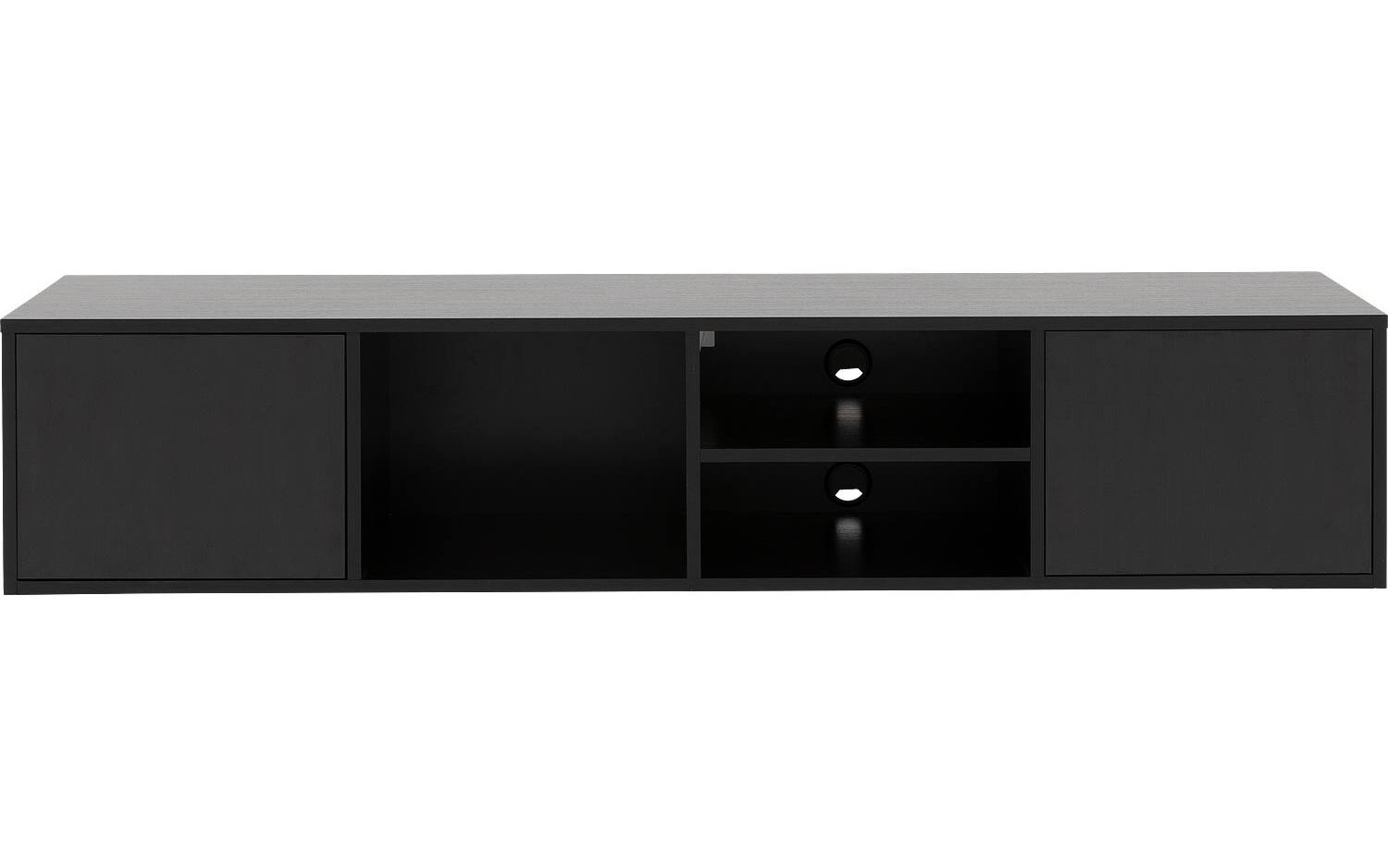 Goossens Basic Tv Meubel Madrid, 2 deuren 3 open vakken