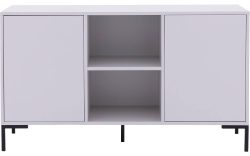 Goossens Basic Dressoir Madrid, 2 deuren met 2 open vakken