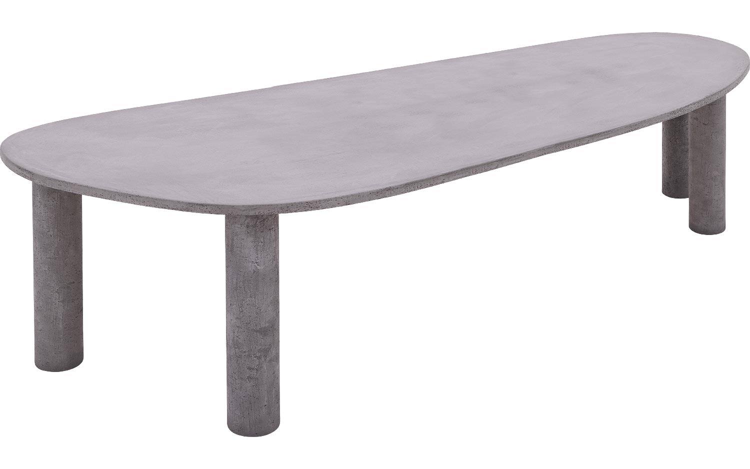 Goossens Eettafel Stone, Organisch 300 x 120 cm