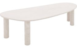 Goossens Eettafel Stone, Organisch 280 x 120 cm