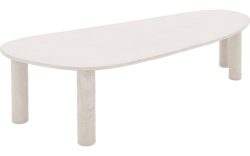 Goossens Eettafel Stone, Organisch 290 x 120 cm