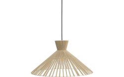 Goossens Hanglamp Fresia, Hanglamp met 1 lichtpunt 54x28 cm