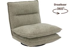 Goossens Draaifauteuil Alegro, Draaifauteuil zonder arm (m)