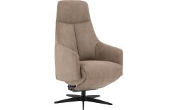 Goossens Excellent Relaxstoel Lecce, Sta-op relaxfauteuil 2 motorig met accu (maat l)