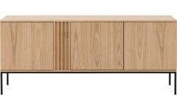 Goossens Dressoir Viola, 3 deuren staand