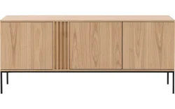 Goossens Dressoir Viola, 3 deuren staand
