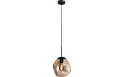 Goossens Hanglamp Lava, Hanglamp met 1 lichtpunt bol
