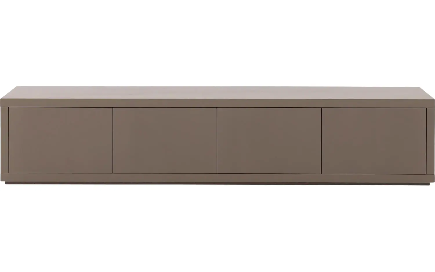 Goossens Tv Meubel Barcelona, 4 kleppen met kabeldoorvoer