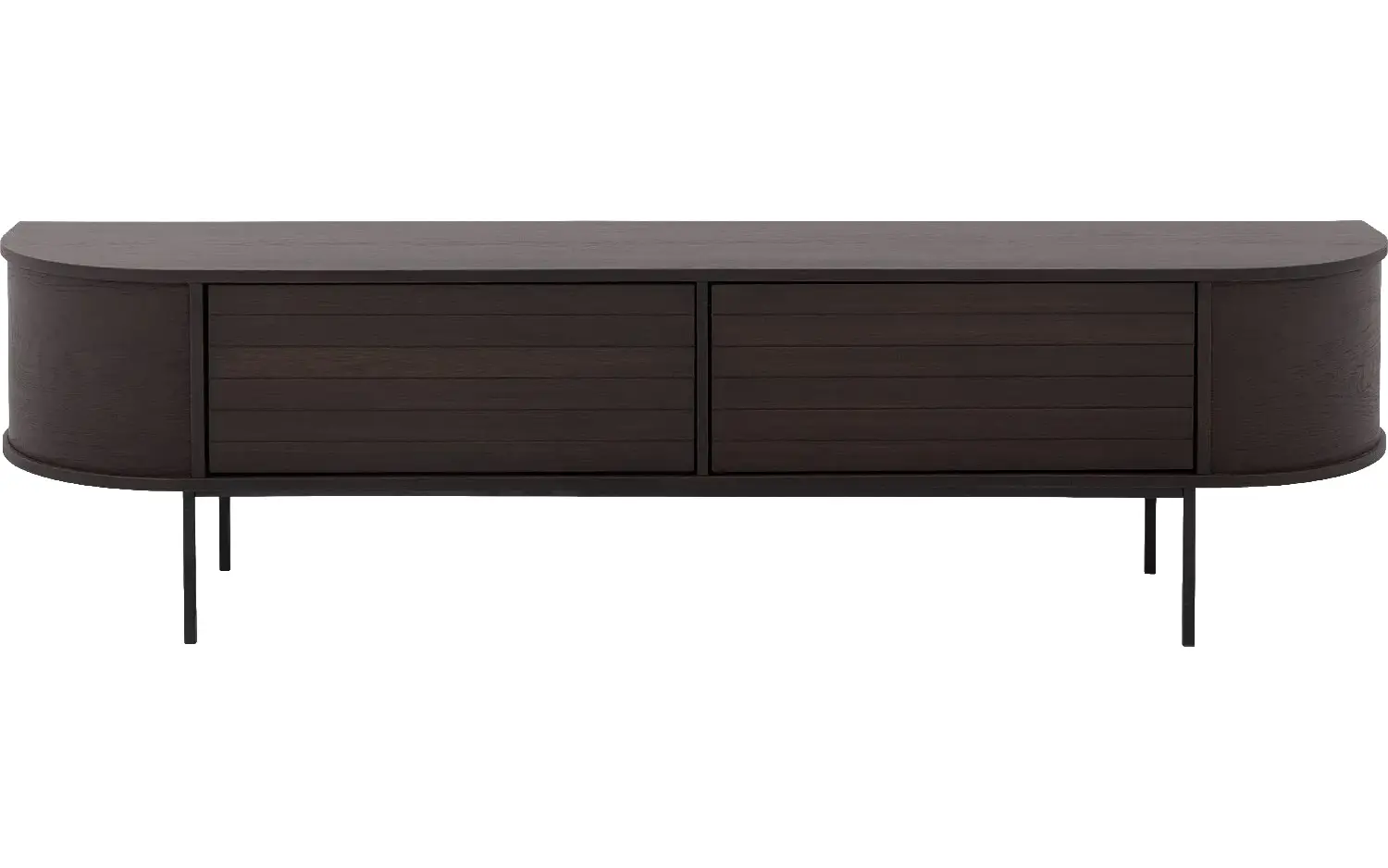 Goossens Tv Meubel Delfina, 2 kleppen staand