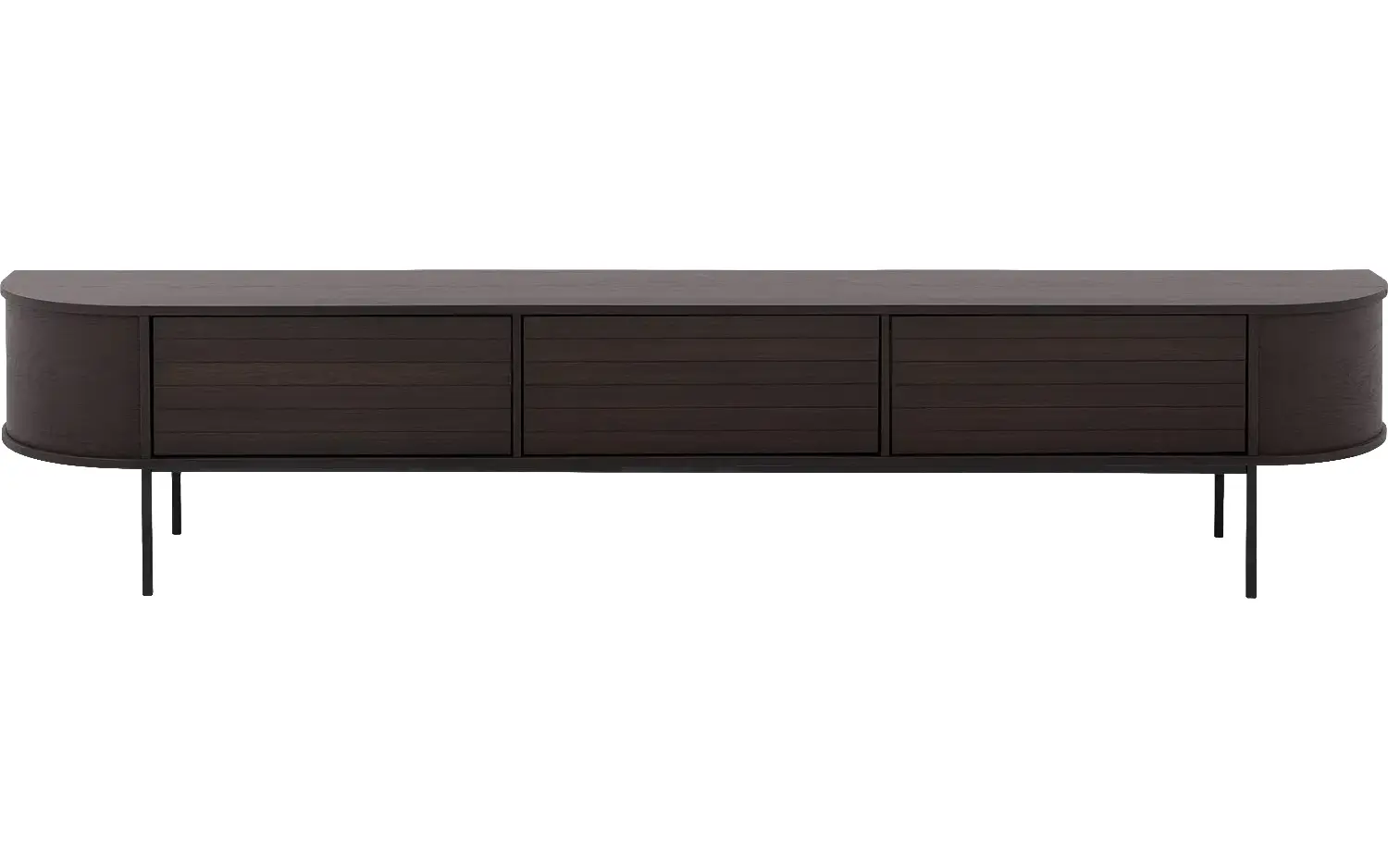 Goossens Tv Meubel Delfina, 3 kleppen staand