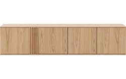 Goossens Dressoir Viola, 4 deuren hangend
