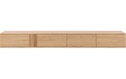 Goossens Tv Meubel Viola, 4 kleppen hangend