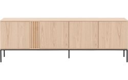 Goossens Dressoir Viola, 4 deuren staand