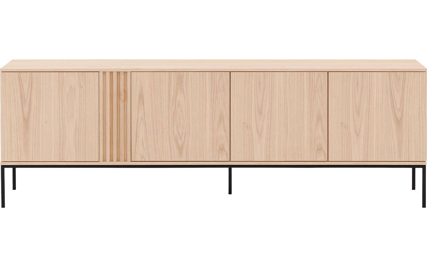 Goossens Dressoir Viola, 4 deuren staand