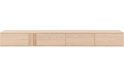 Goossens Tv Meubel Viola, 4 kleppen hangend