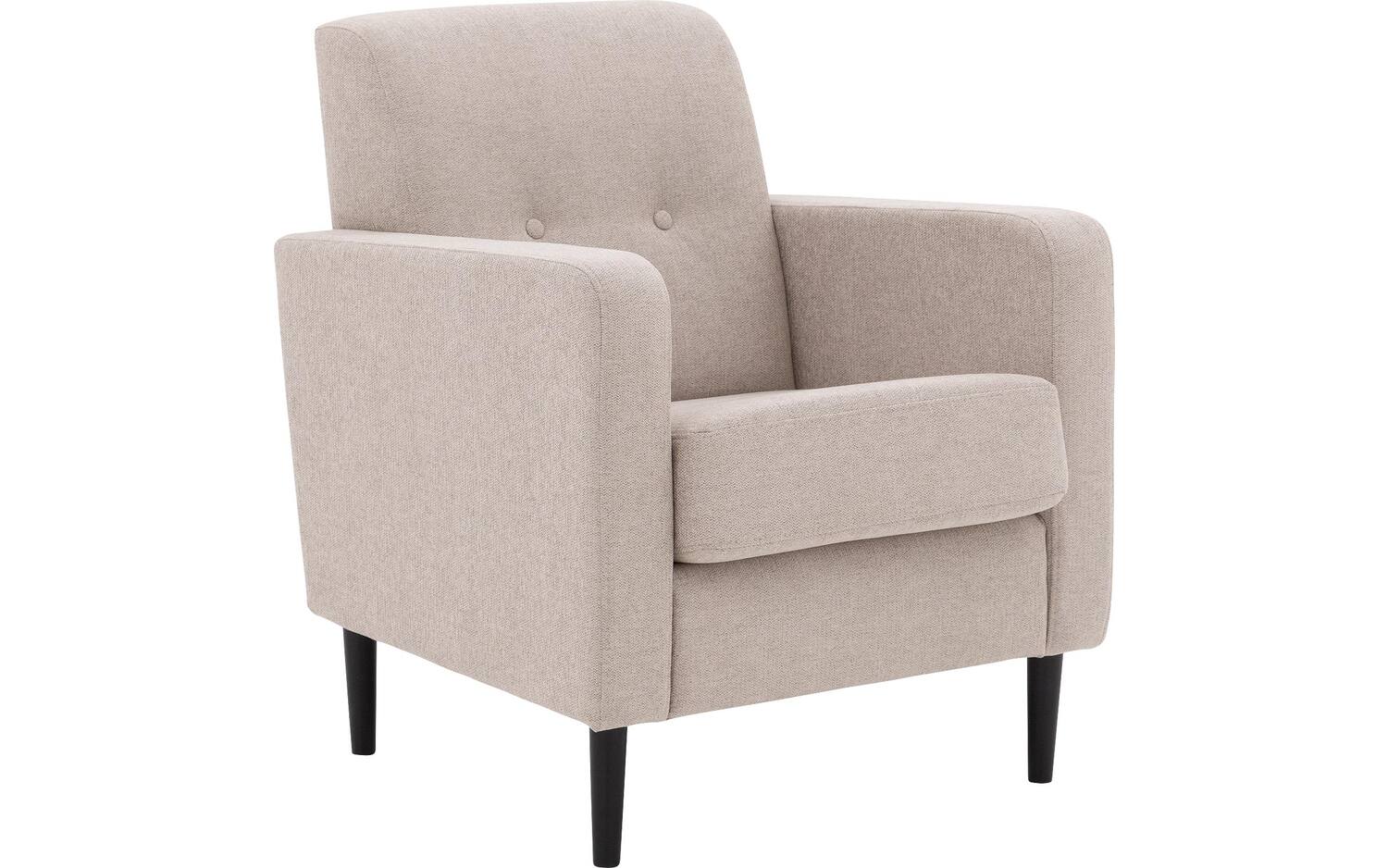 Goossens Fauteuil Hipp, Fauteuil 2 knopen in de rug