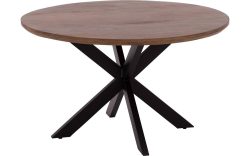 Goossens Eettafel Nilo, Rond 130 cm