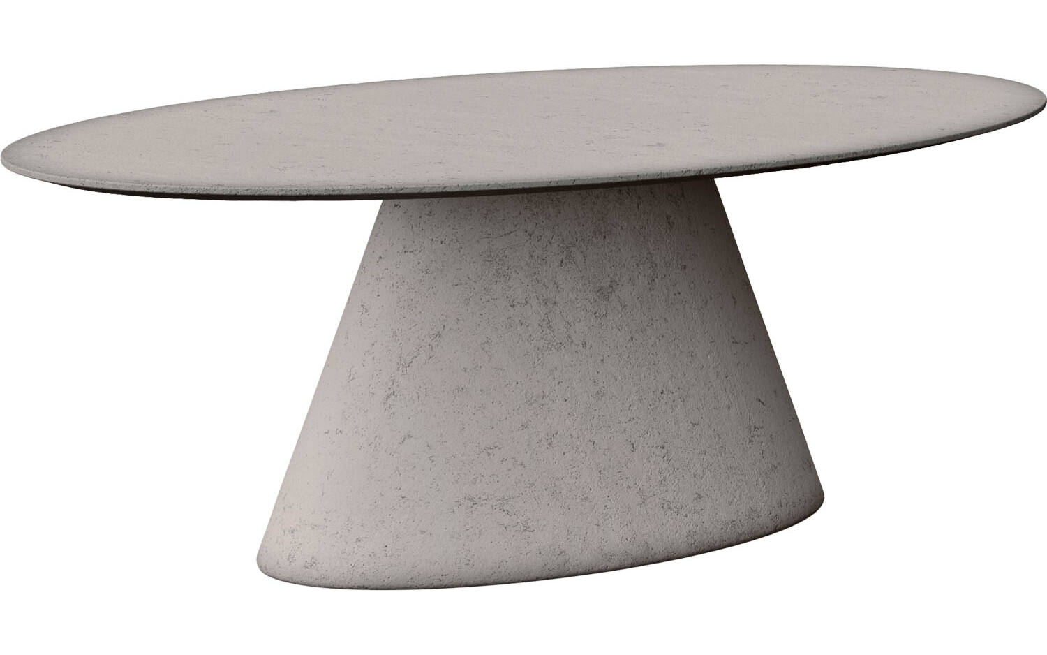 Goossens Eettafel Stone, Ovaal 220 x 120 cm