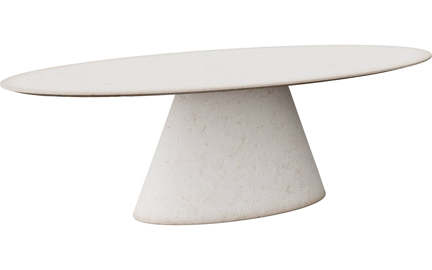 Goossens Eettafel Stone, Ovaal 270 x 120 cm