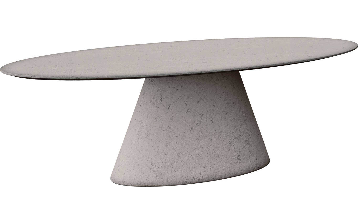 Goossens Eettafel Stone, Ovaal 270 x 120 cm