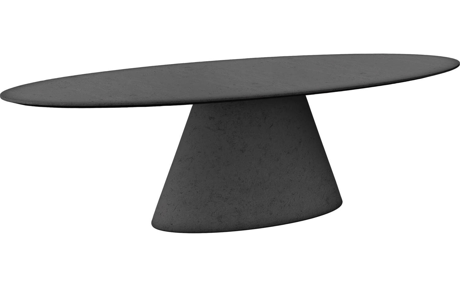 Goossens Eettafel Stone, Ovaal 280 x 120 cm