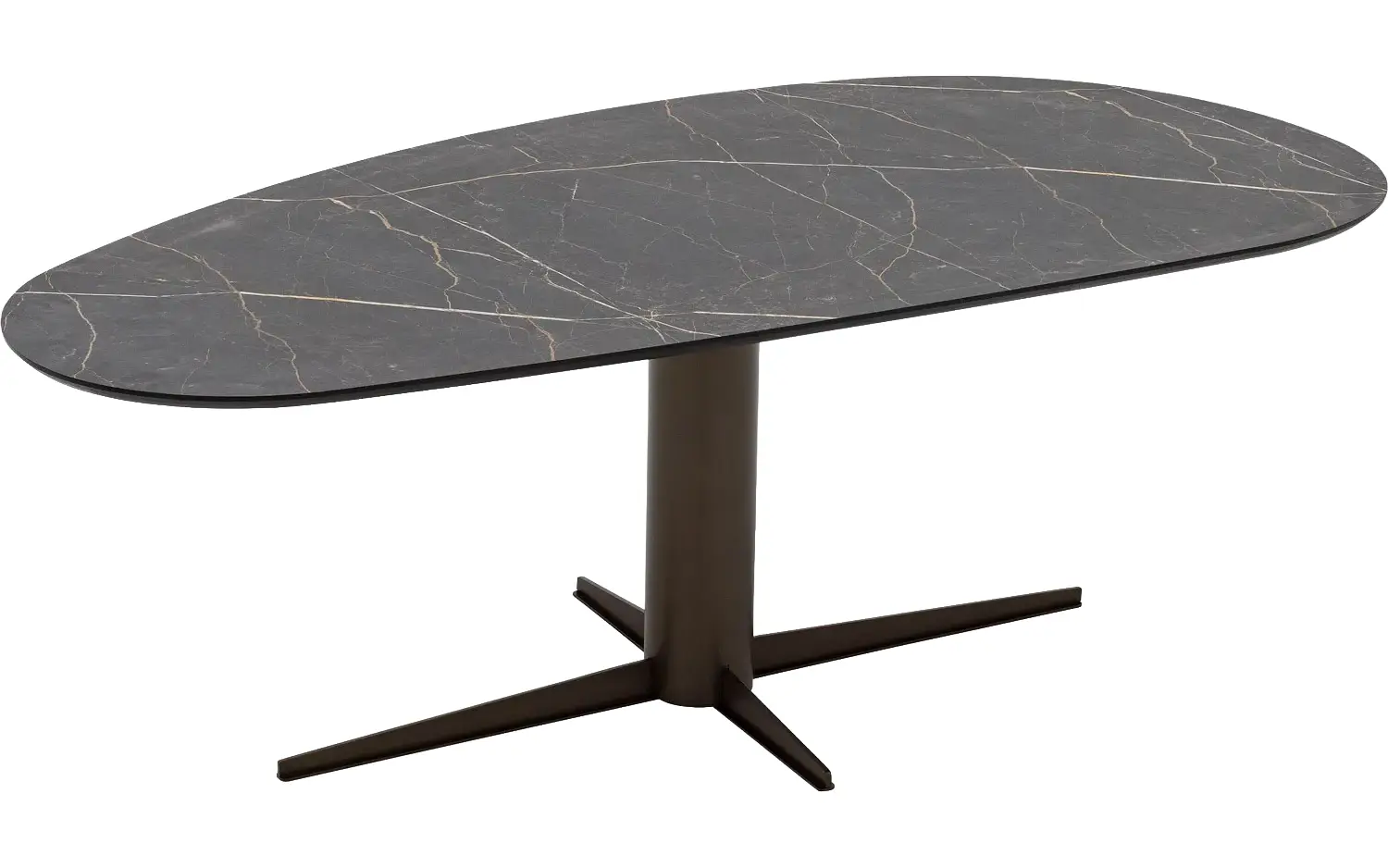 Goossens Eettafel Suzy, Organisch 160 x 100 cm