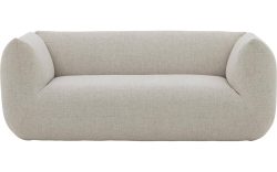 Goossens Kelsey beige, stof, 2-zits,