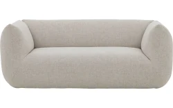 Goossens Kelsey beige, stof, 2-zits,