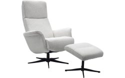 Goossens Relaxstoel Zenica, Relaxfauteuil (incl hocker)