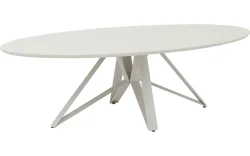 Goossens Eettafel Sabbia, Ovaal 240 x 120 cm